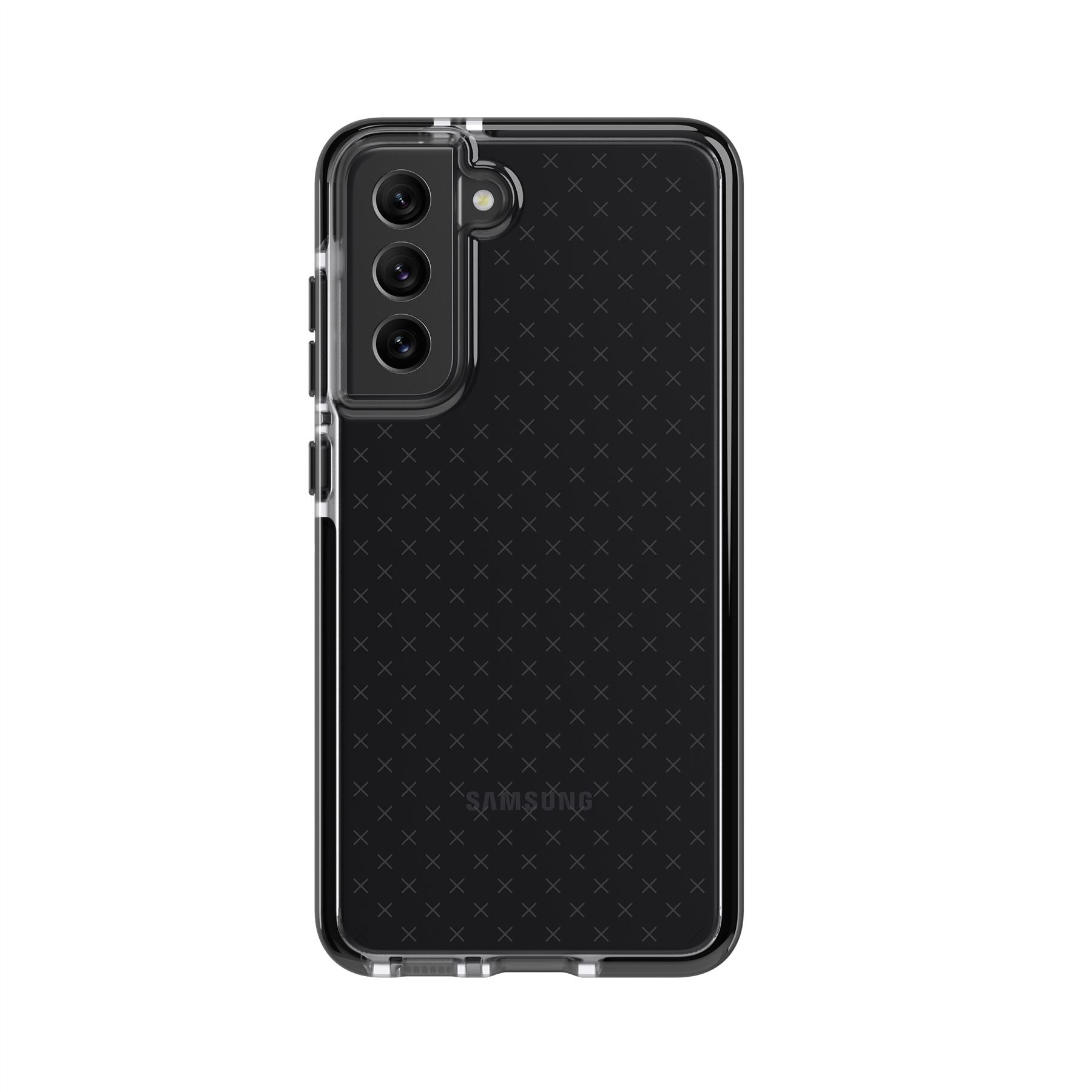 Tech21 EvoCheck Galaxy S21 FE 5G Handyhülle Smokey Black