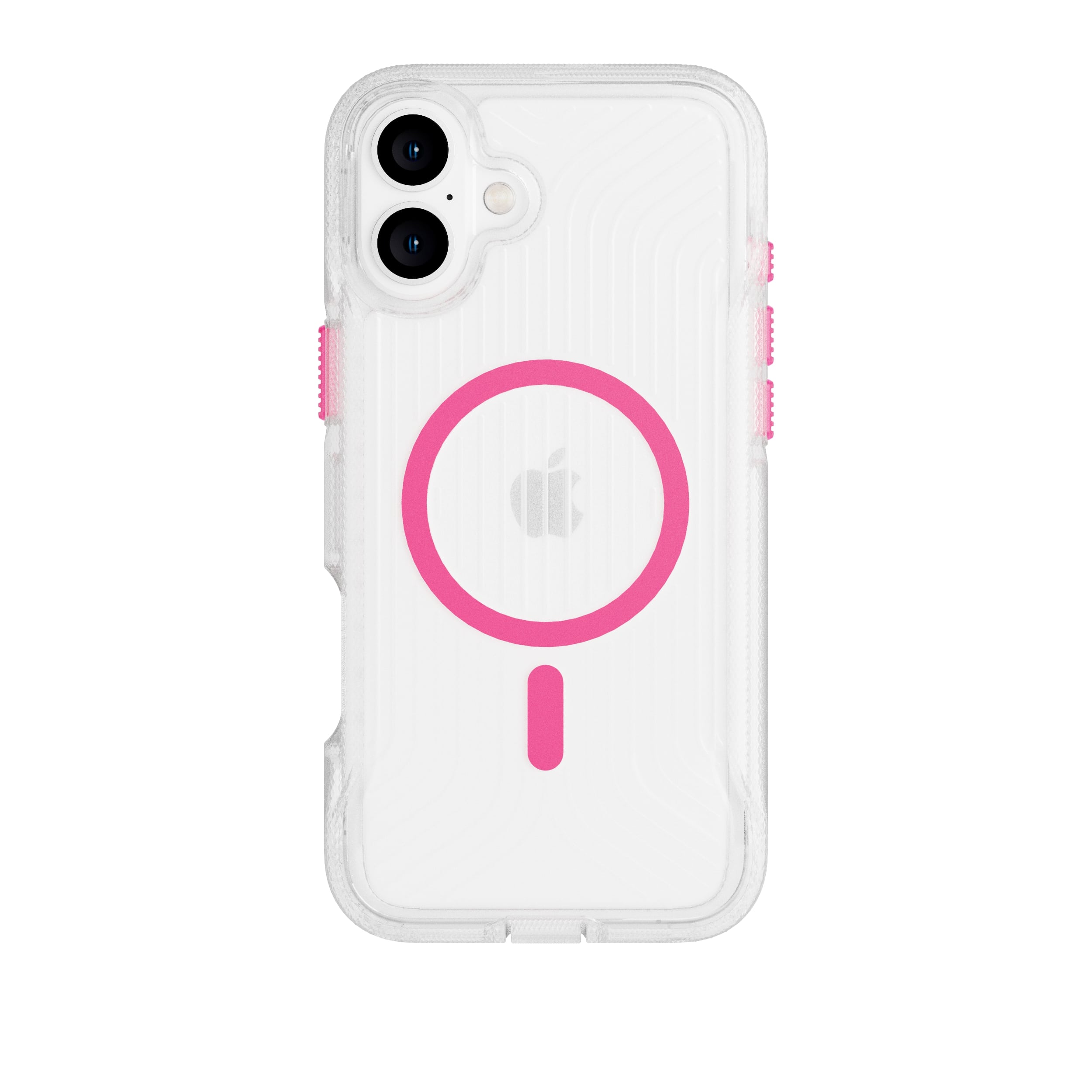 Tech21 FlexPro iPhone 16 Plus Handyhülle MagSafe Neon Pink Glow