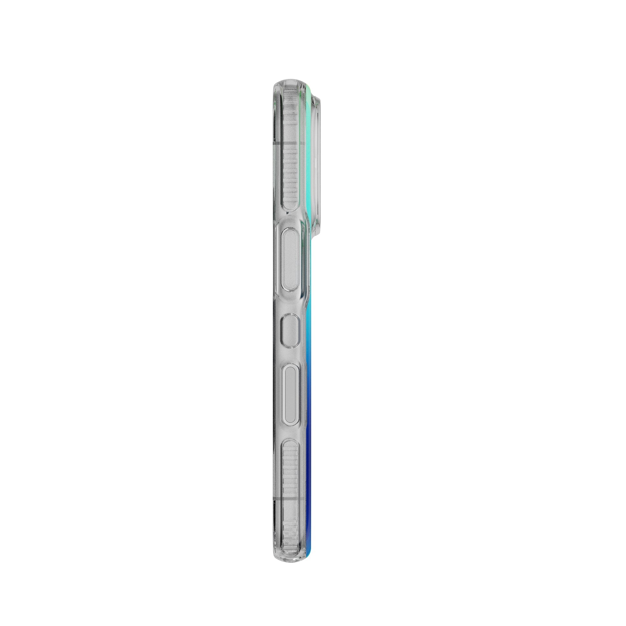 Tech21 FlexQuartz iPhone 17 Pro Hülle Ombre Blue Green