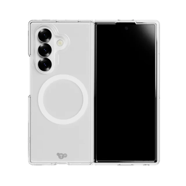 Tech21 EvoClear Magnet Galaxy Z Fold7 Handyhülle Clear transparent