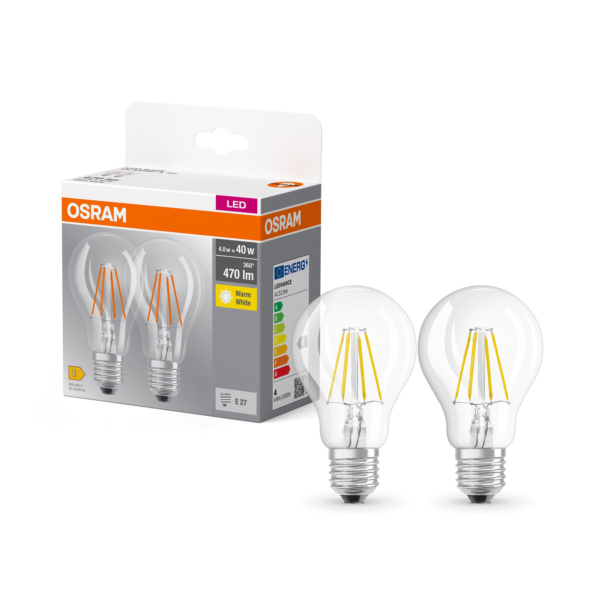 OSRAM SMART+ LED E27 11W warmweiß 3er-Pack 100W-Ersatz