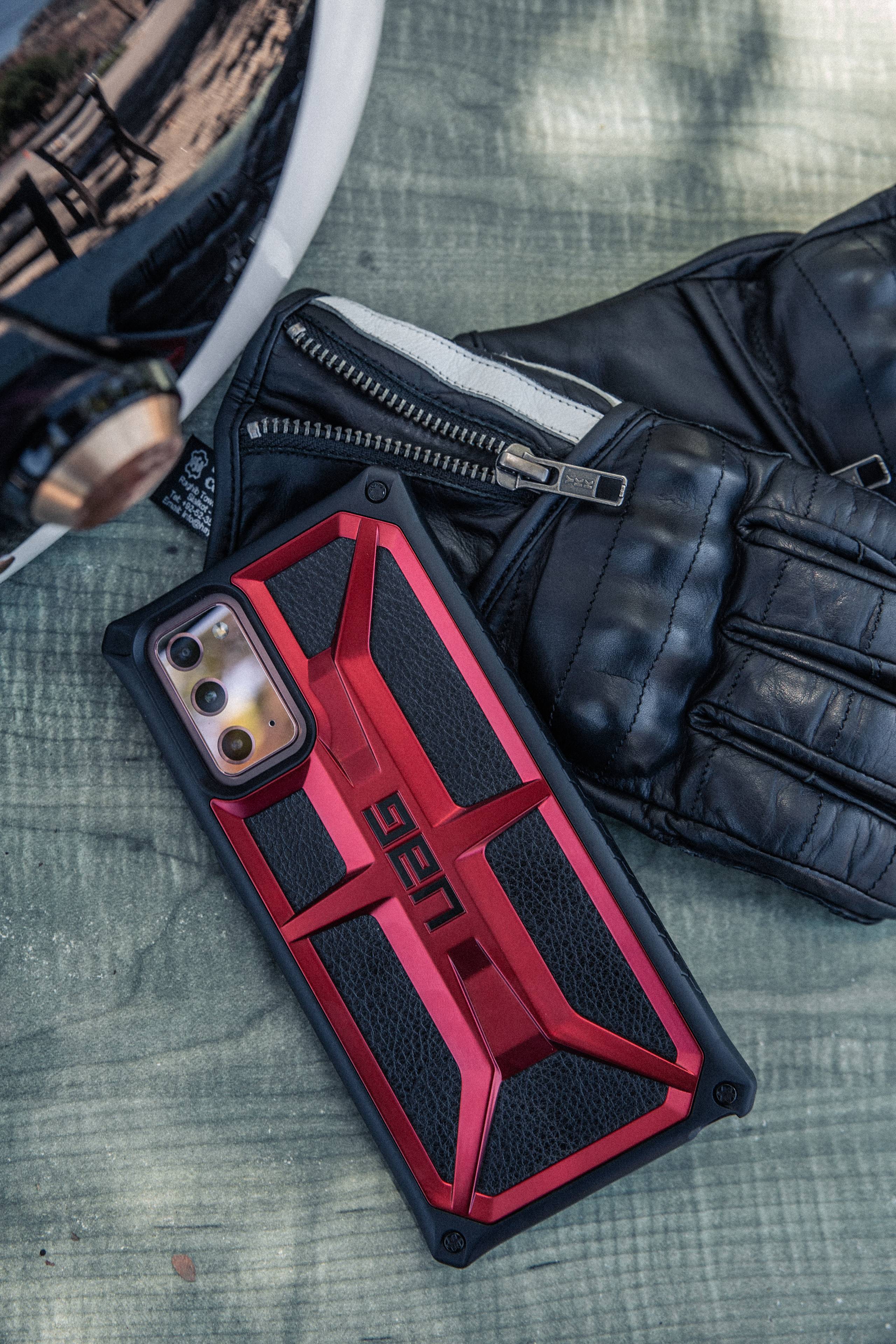 UAG Monarch Galaxy Note20 5G Hülle Leder robust