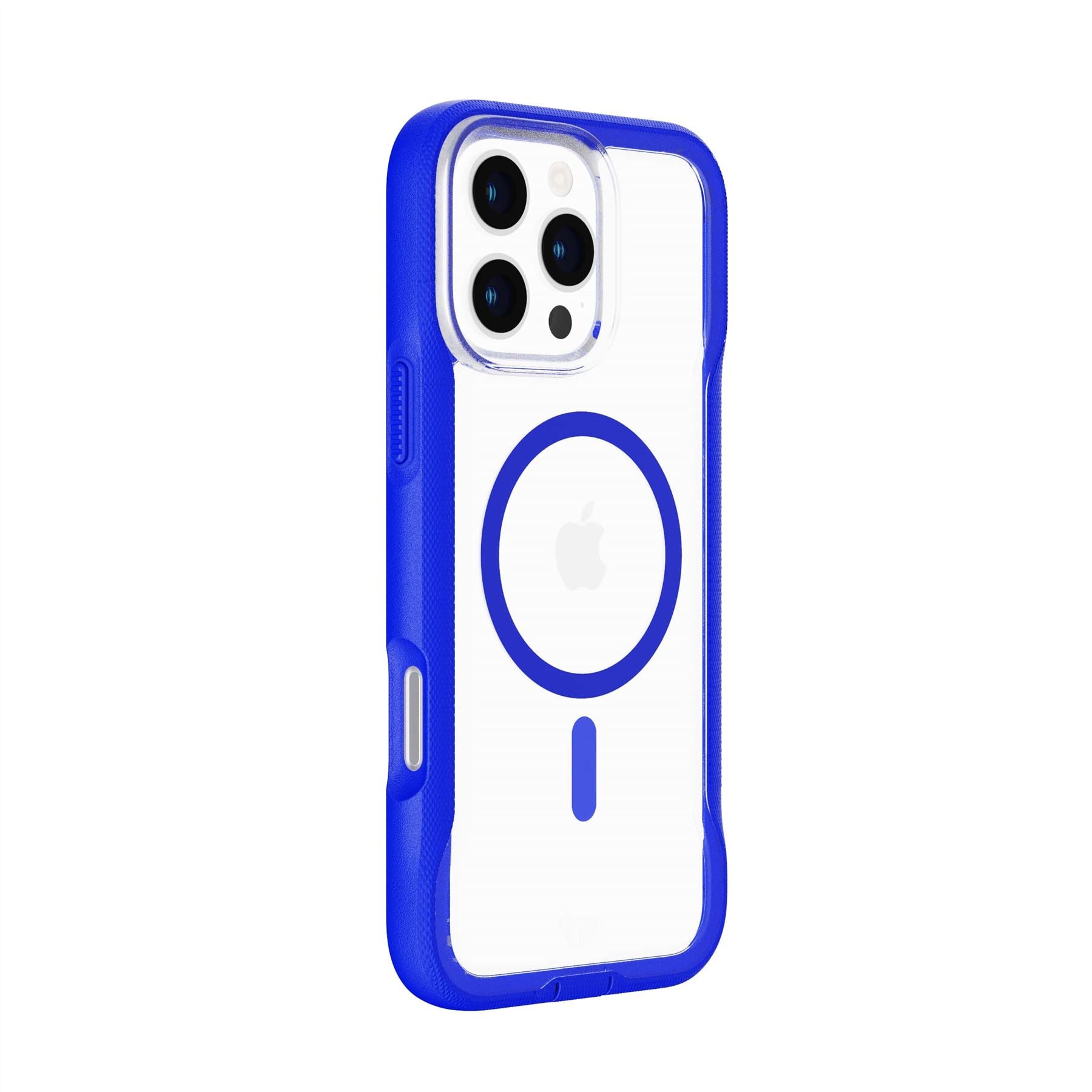 Tech21 EvoPro iPhone 16 Pro Max Handyhülle Clear Blue MagSafe