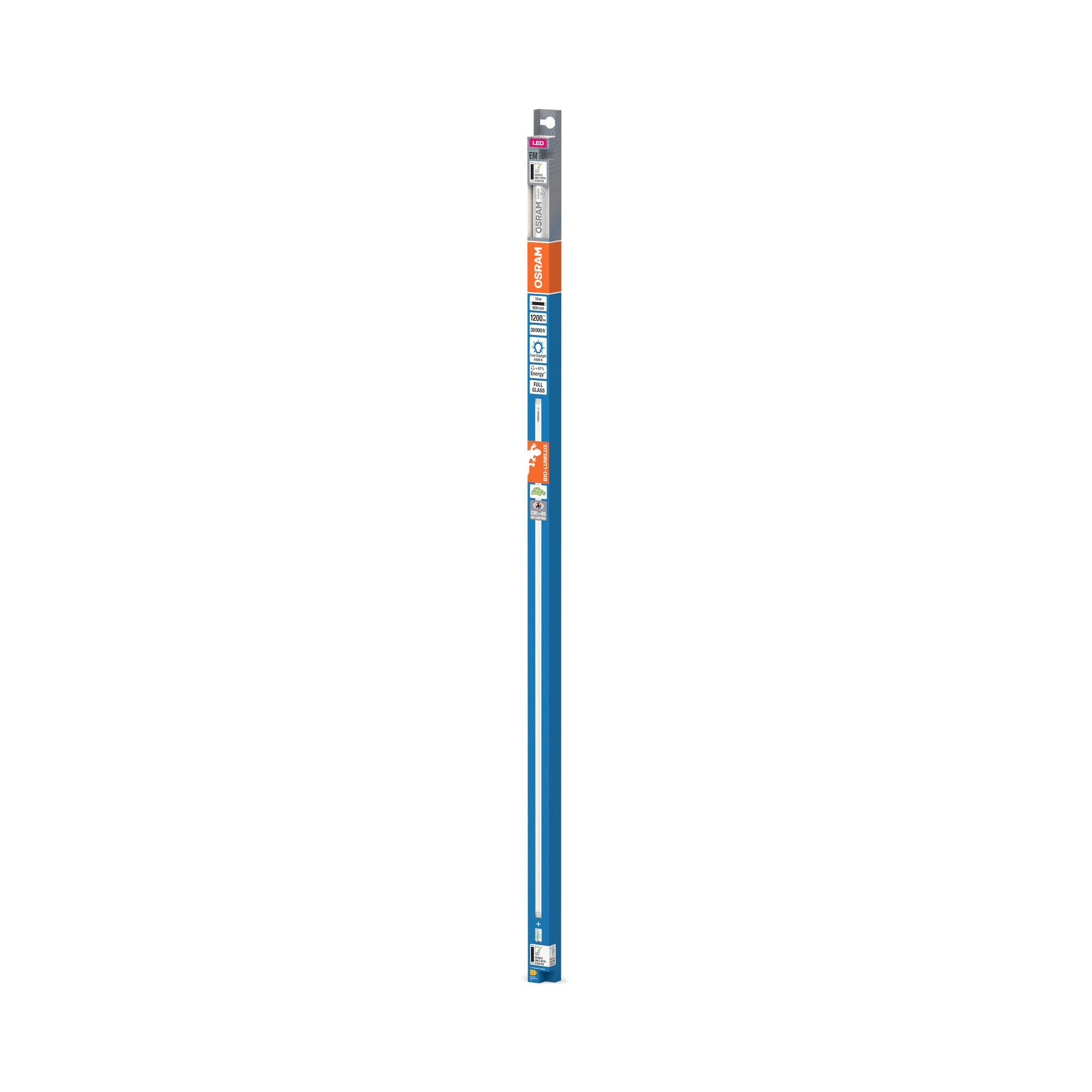 Osram TUBE T8 EM Bio Lumilux 90cm 10W 8er-Pack