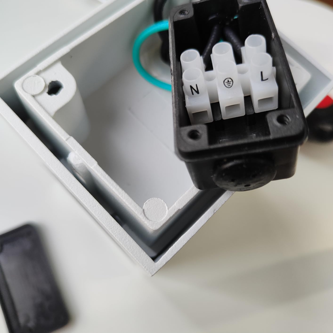 OSRAM SMART+ ENDURA Square Down Wandleuchte weiss GU10 IP44