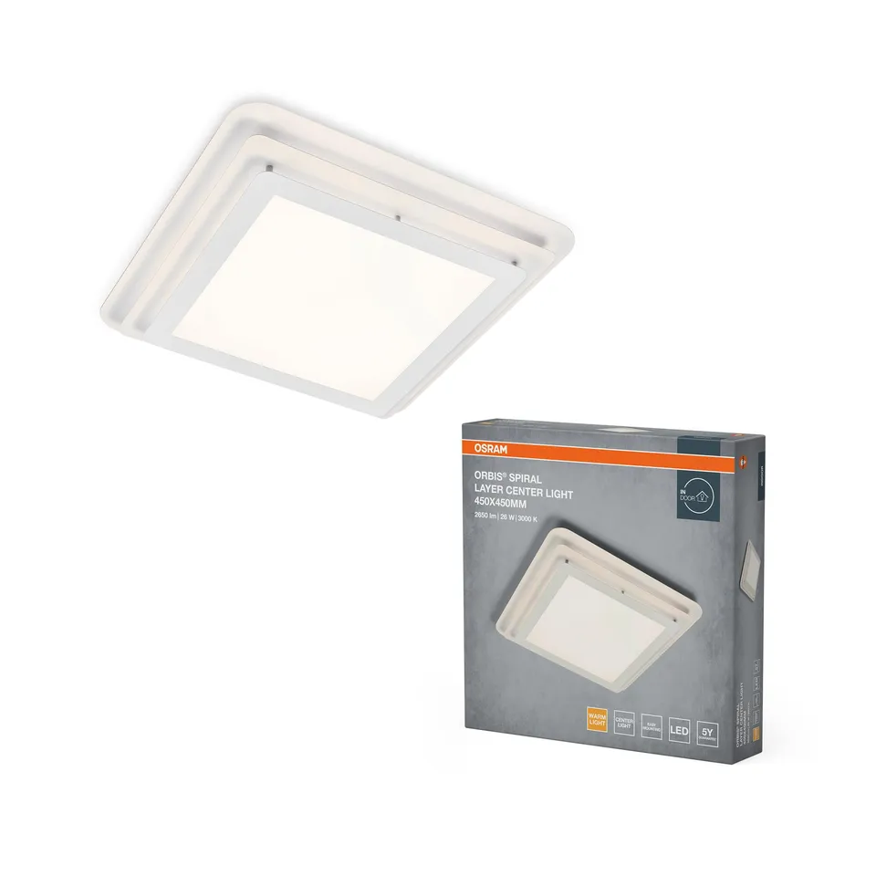ams OSRAM SMART+ ORBIS Layer Deckenleuchte 45cm weiß 24W