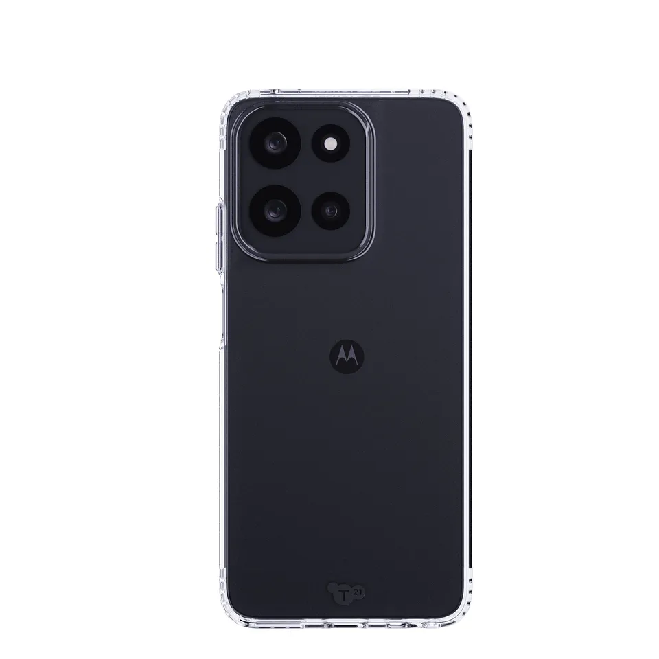 Tech21 EvoLite Clear moto g play 2026 Hülle Transparent Fallschutz