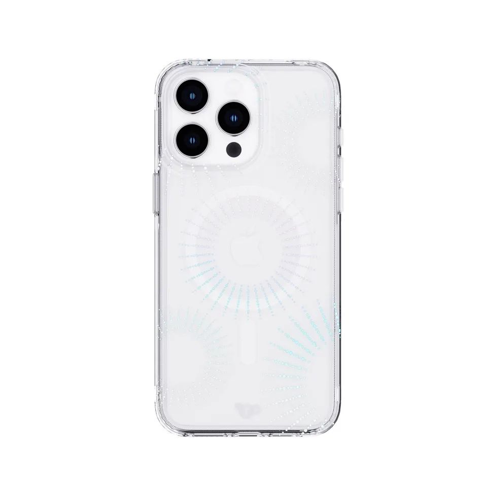Tech21 EvoSparkle iPhone 15 Pro Max Handyhülle Lunar MagSafe