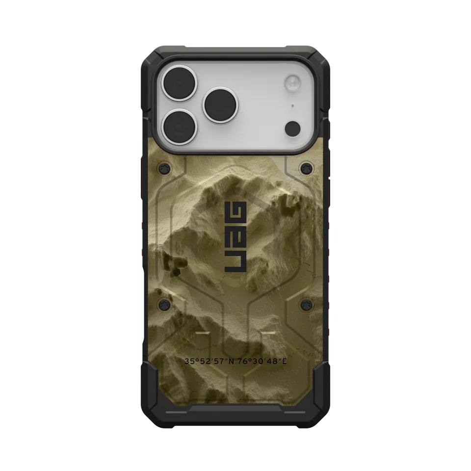 UAG Pathfinder iPhone 17 Pro Max Hülle K2 Topography MagSafe