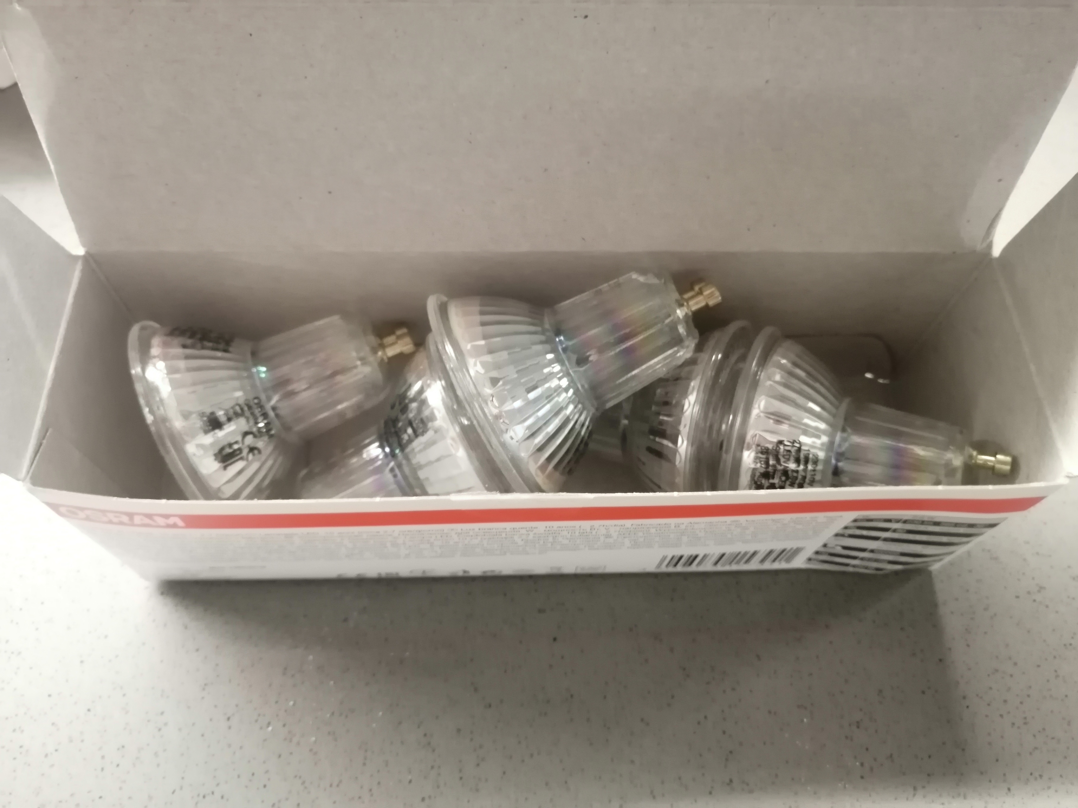 OSRAM SMART+ Base PAR16 LED-Spot GU10 warmweiß 5er-Pack