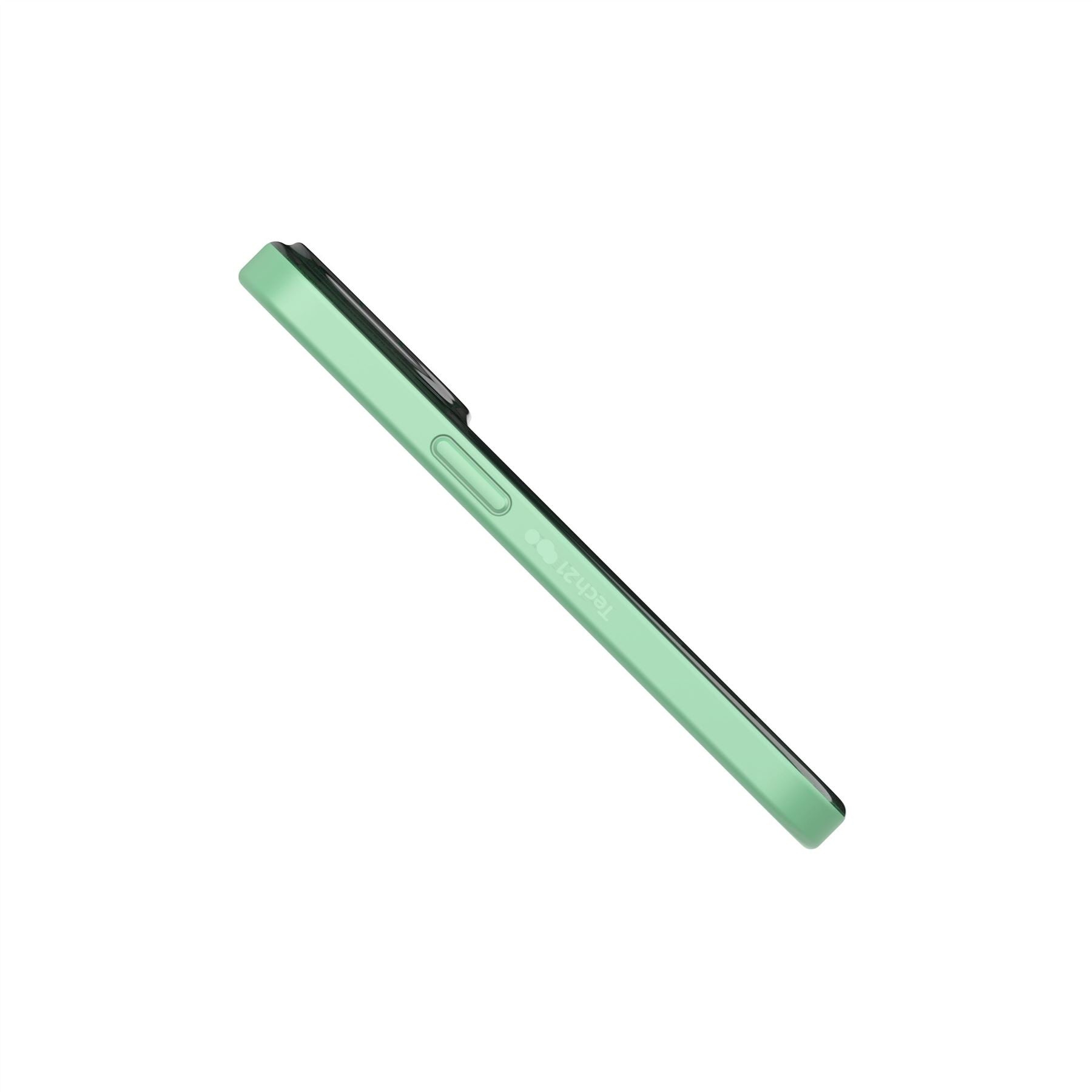 Tech21 Evo Tint iPhone 14 Pro Handyhülle Grün MagSafe