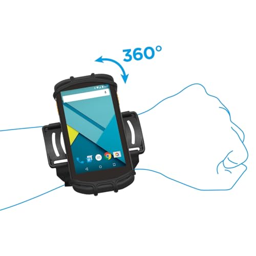 Mobilis Universal Armband 5-7 Zoll Smartphone Halterung 360° Silikon