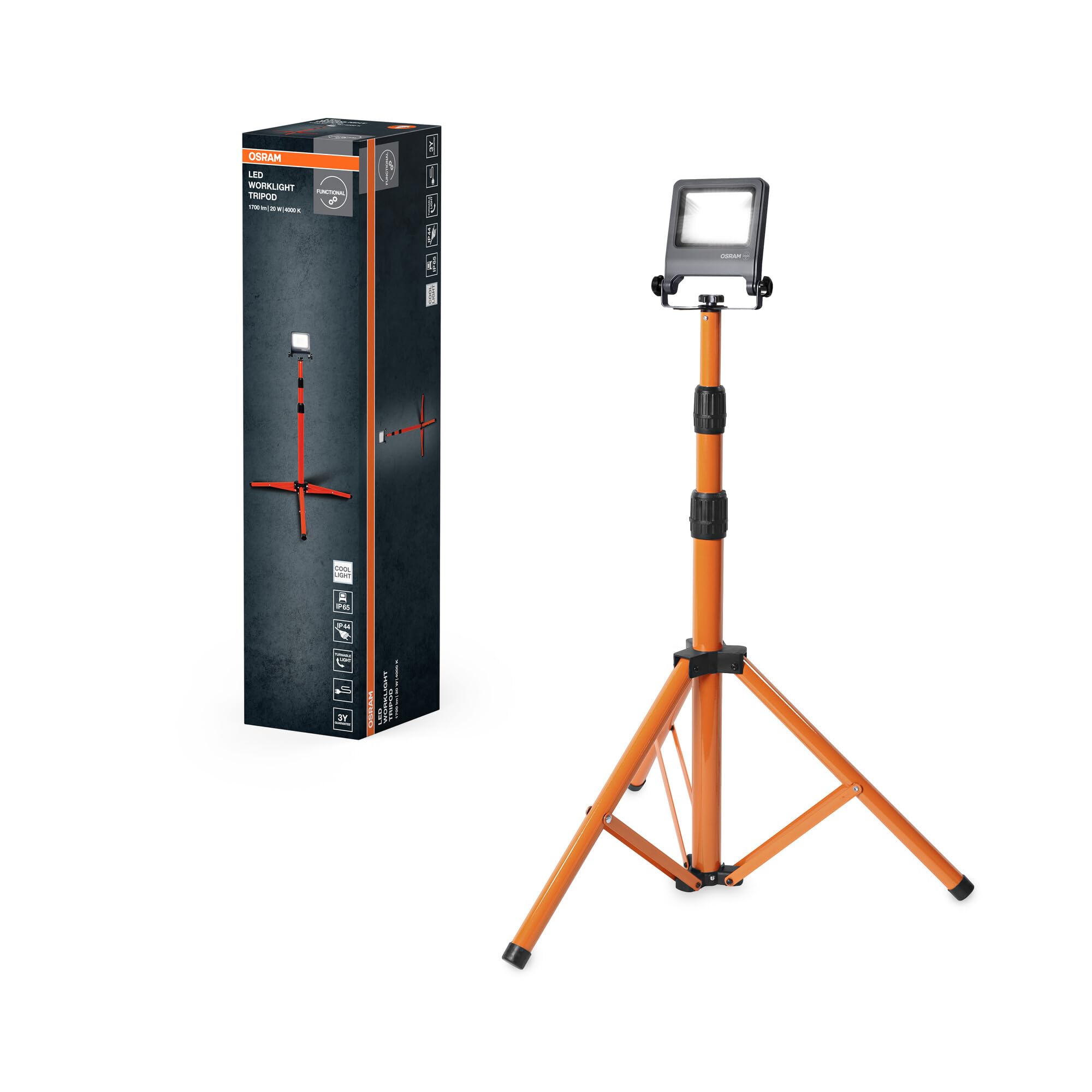 ams OSRAM SMART+ Tripod 2x30W Arbeitsleuchte 5400lm kaltweiß