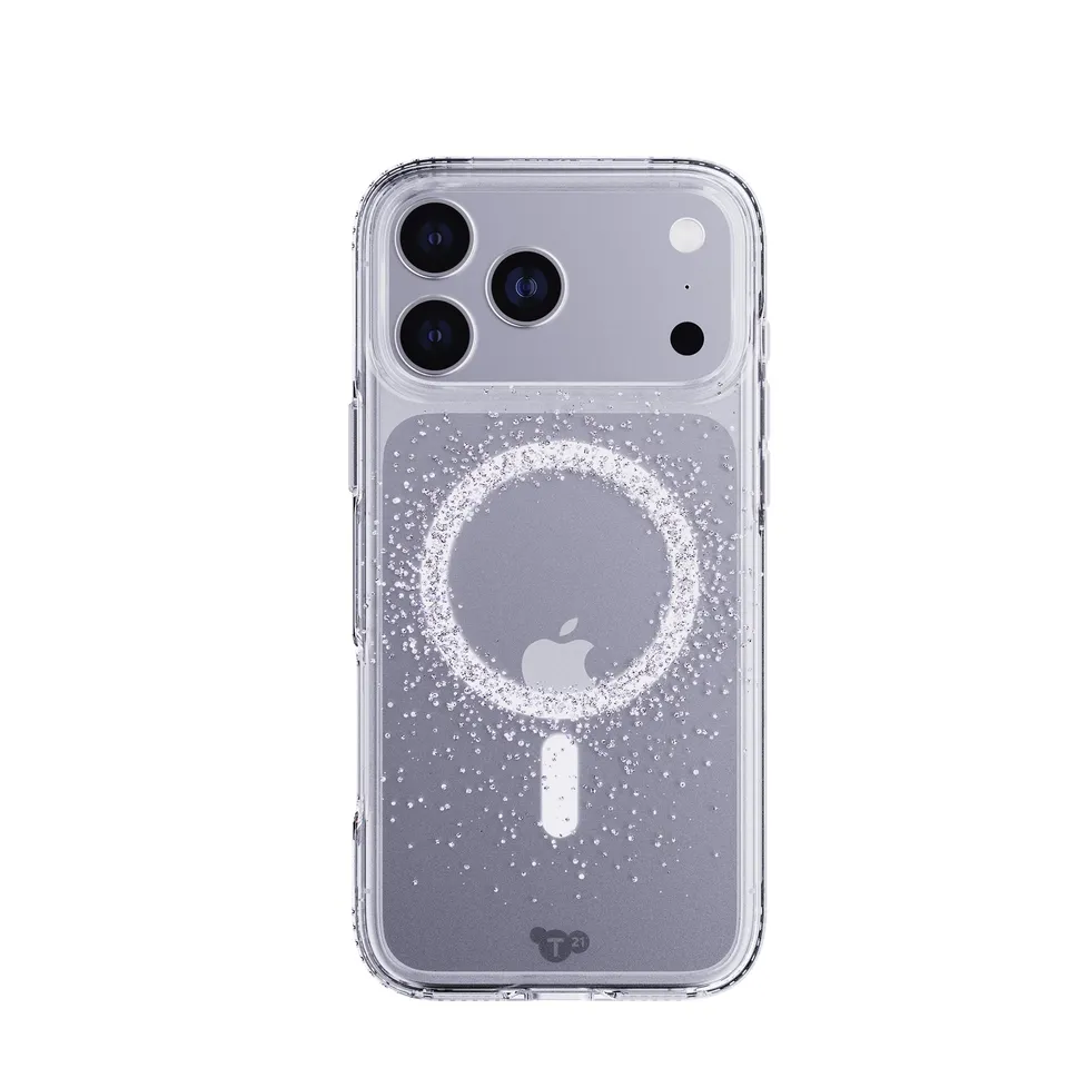 Tech21 EvoSparkle iPhone 17 Pro Max Hülle Focus MagSafe