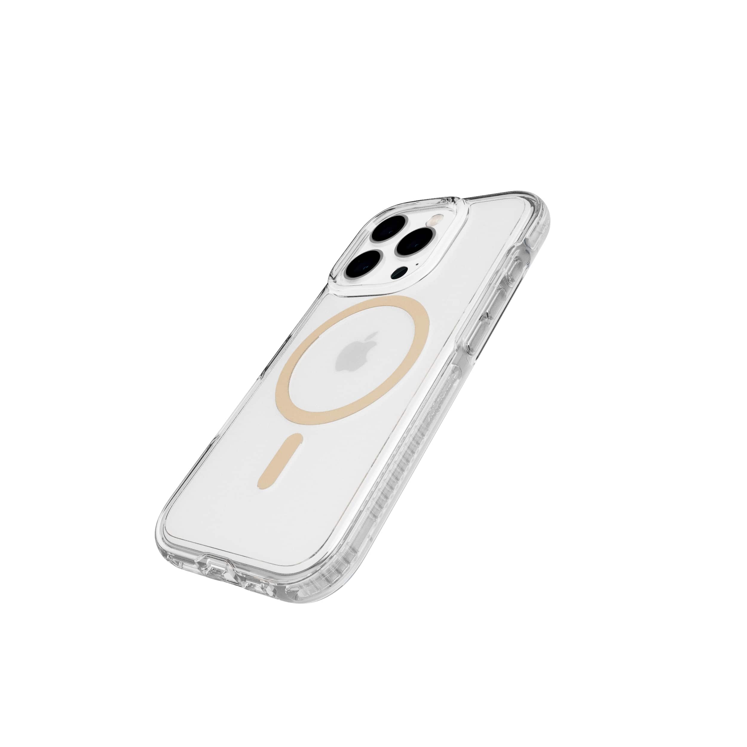 Tech21 FlexQuartz iPhone 16 Pro Hülle MagSafe Gold klar