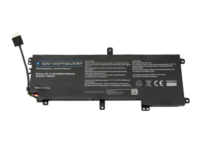 IPC-Computer 849313-850 Laptop Akku 47Wh für HP Envy