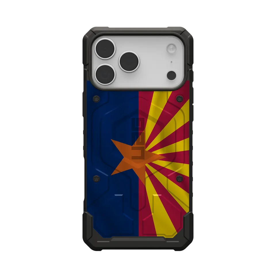 UAG Pathfinder iPhone 17 Pro Max Hülle MagSafe Arizona Flag