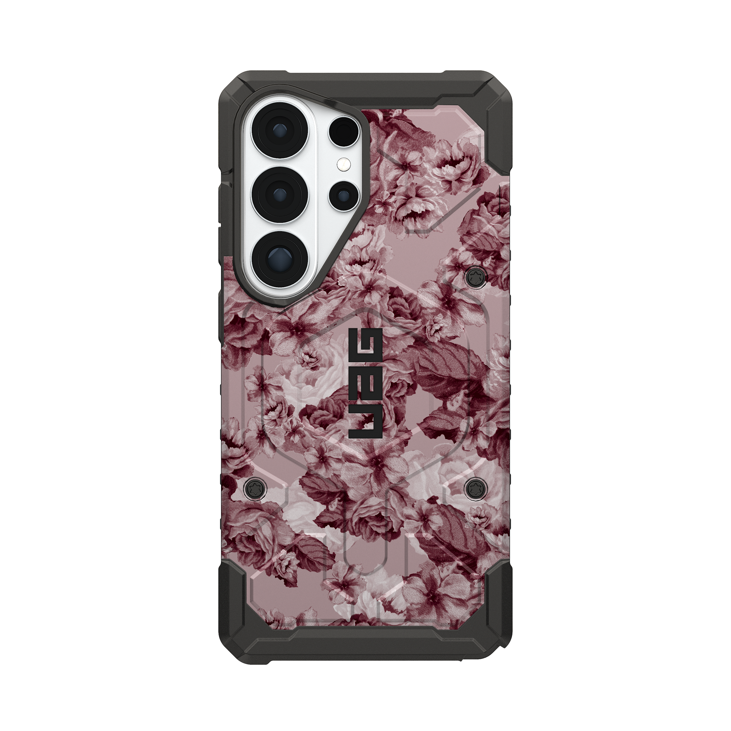 UAG Pathfinder Handyhülle Galaxy S26 Ultra Floral Merlot