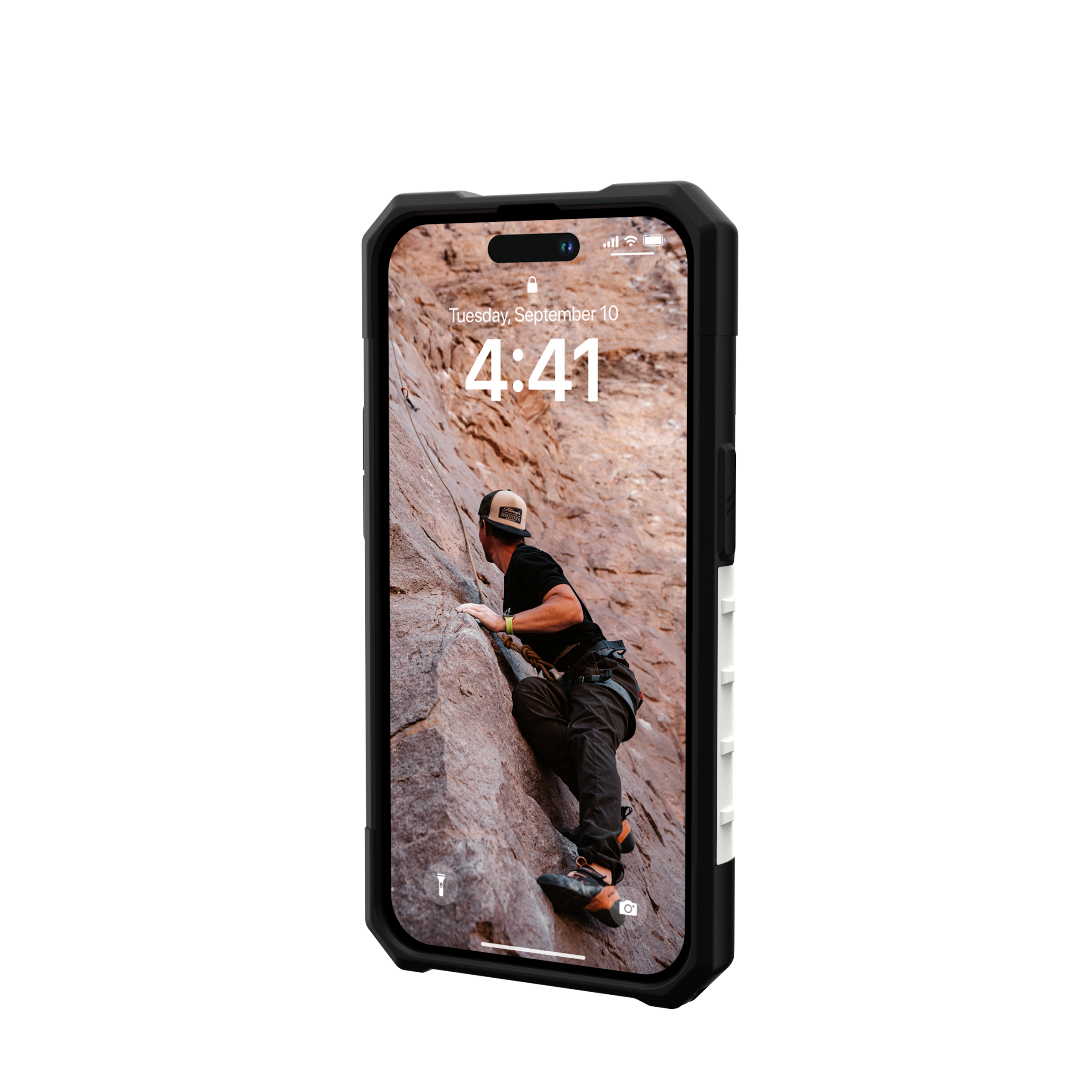 UAG Pathfinder iPhone 14 Pro Hülle Schwarz stoßfest