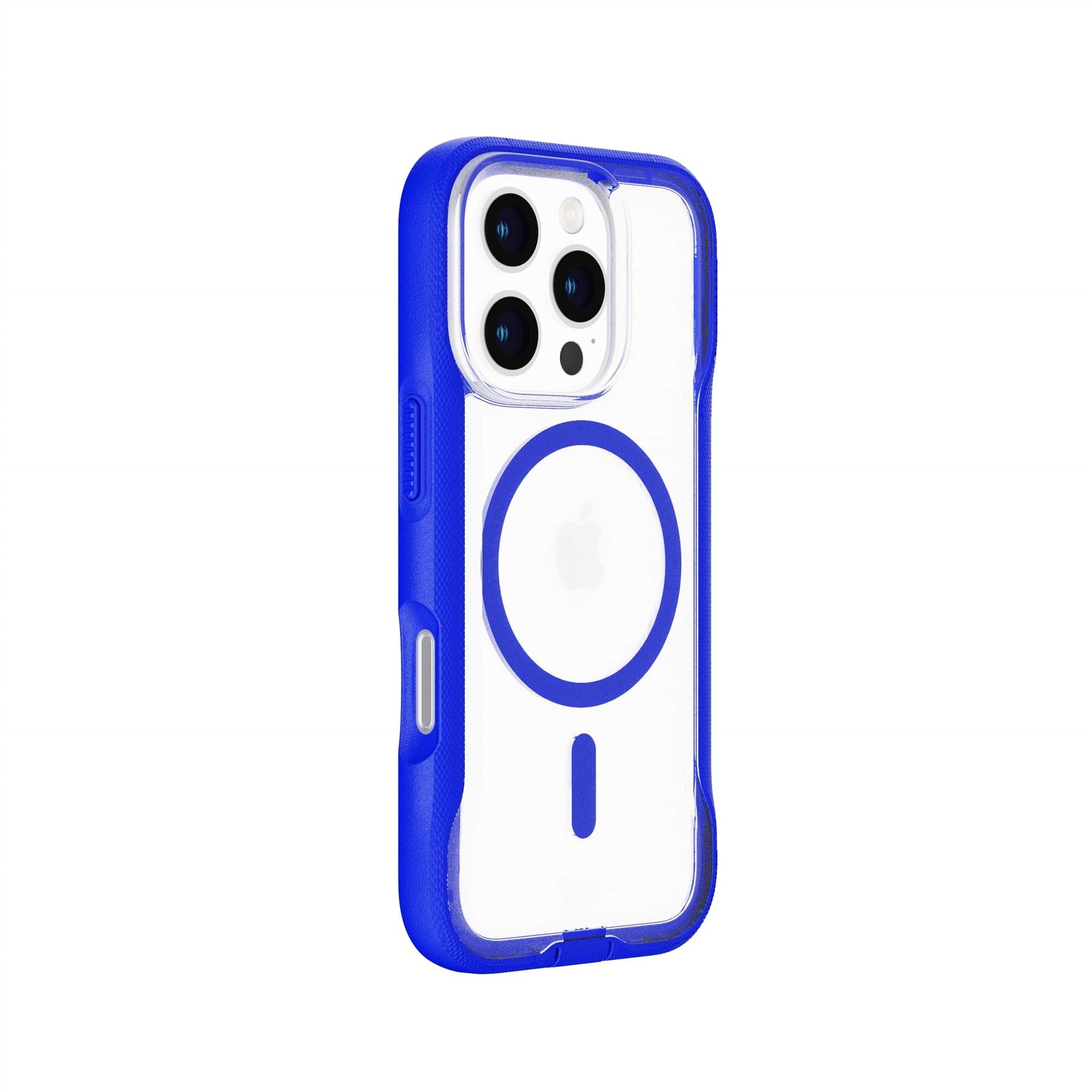 Tech21 EvoPro iPhone 16 Pro Hülle MagSafe Clear/Blue 10m Schutz
