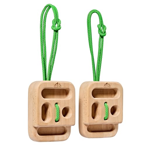 CLEVO Finger Bloc Mini Hangboard Holz tragbar