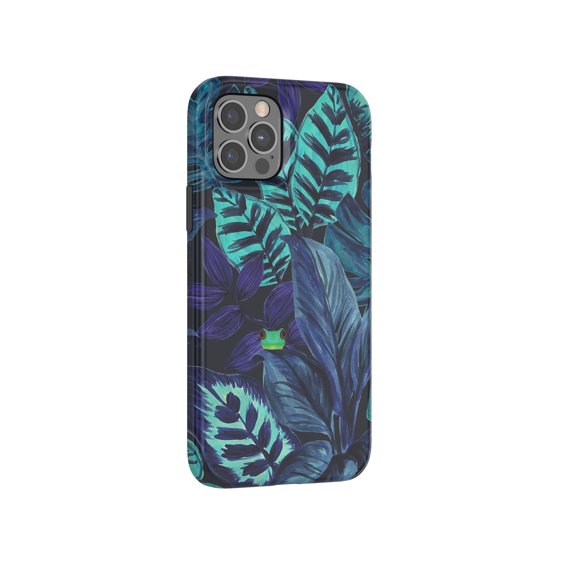 Tech21 Eco Art iPhone 12 Hülle Frog nachhaltig Aquarell