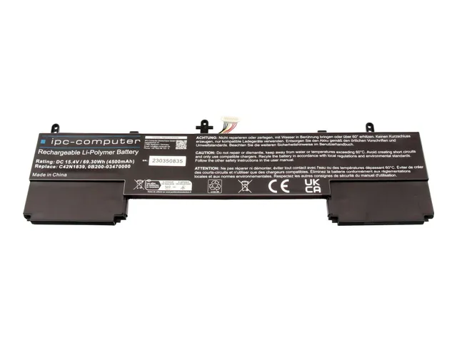 IPC-Computer C42N1839 Akku 69,3Wh für Asus ZenBook