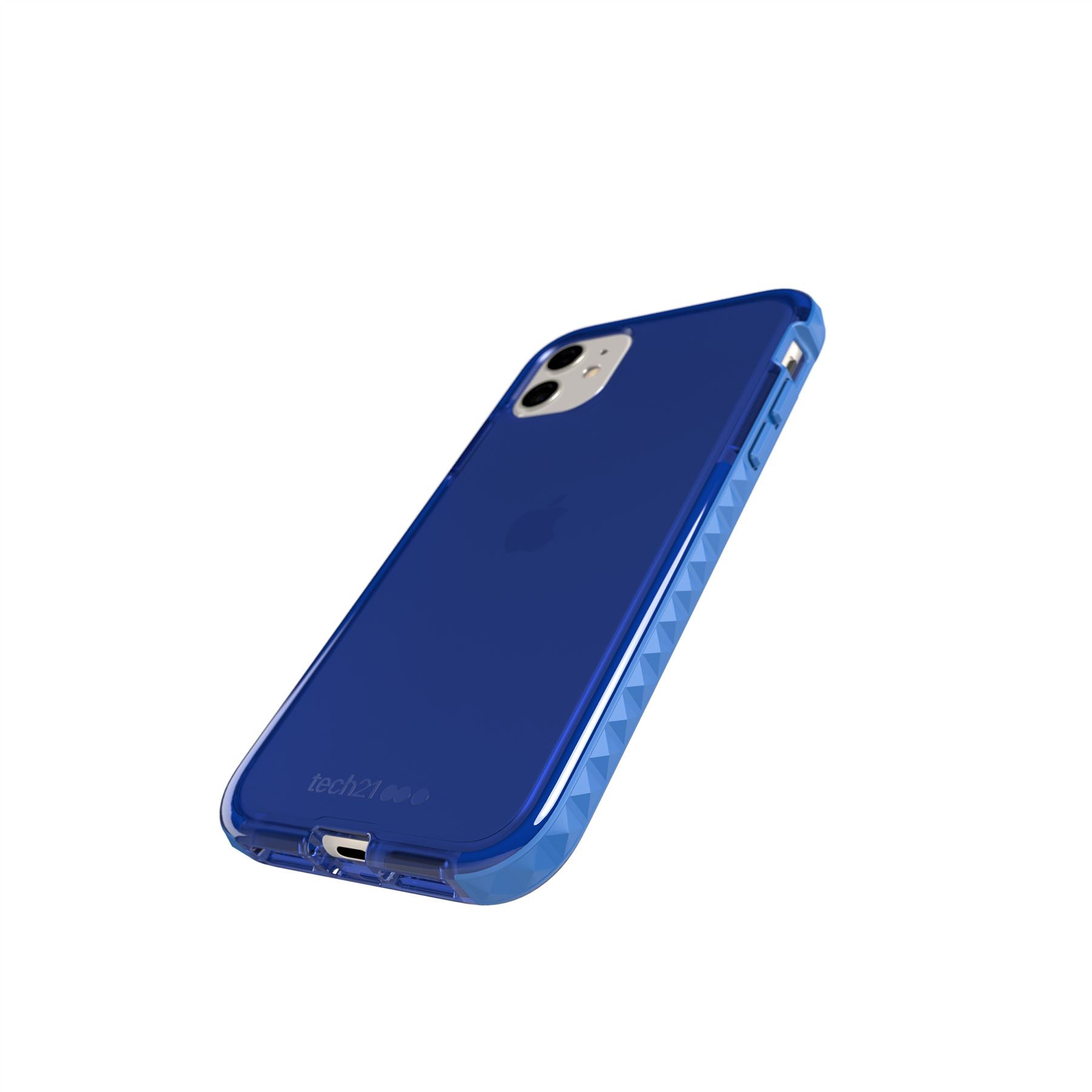 Tech21 Evo Rox iPhone 11 Handyhülle Cornflour Blue 12ft