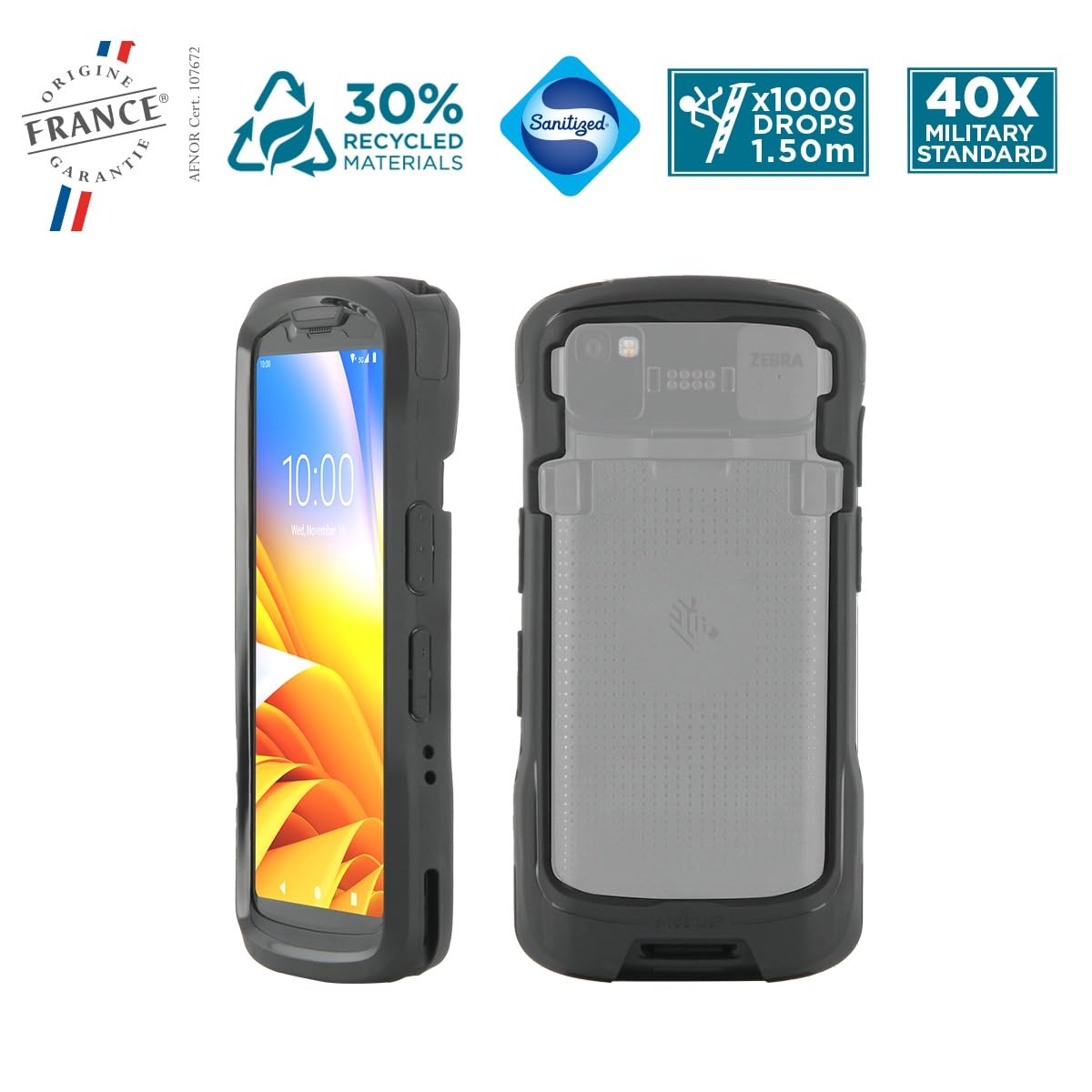 Mobilis PROTECH Zebra TC53 TC58 Schutzhülle Trigger