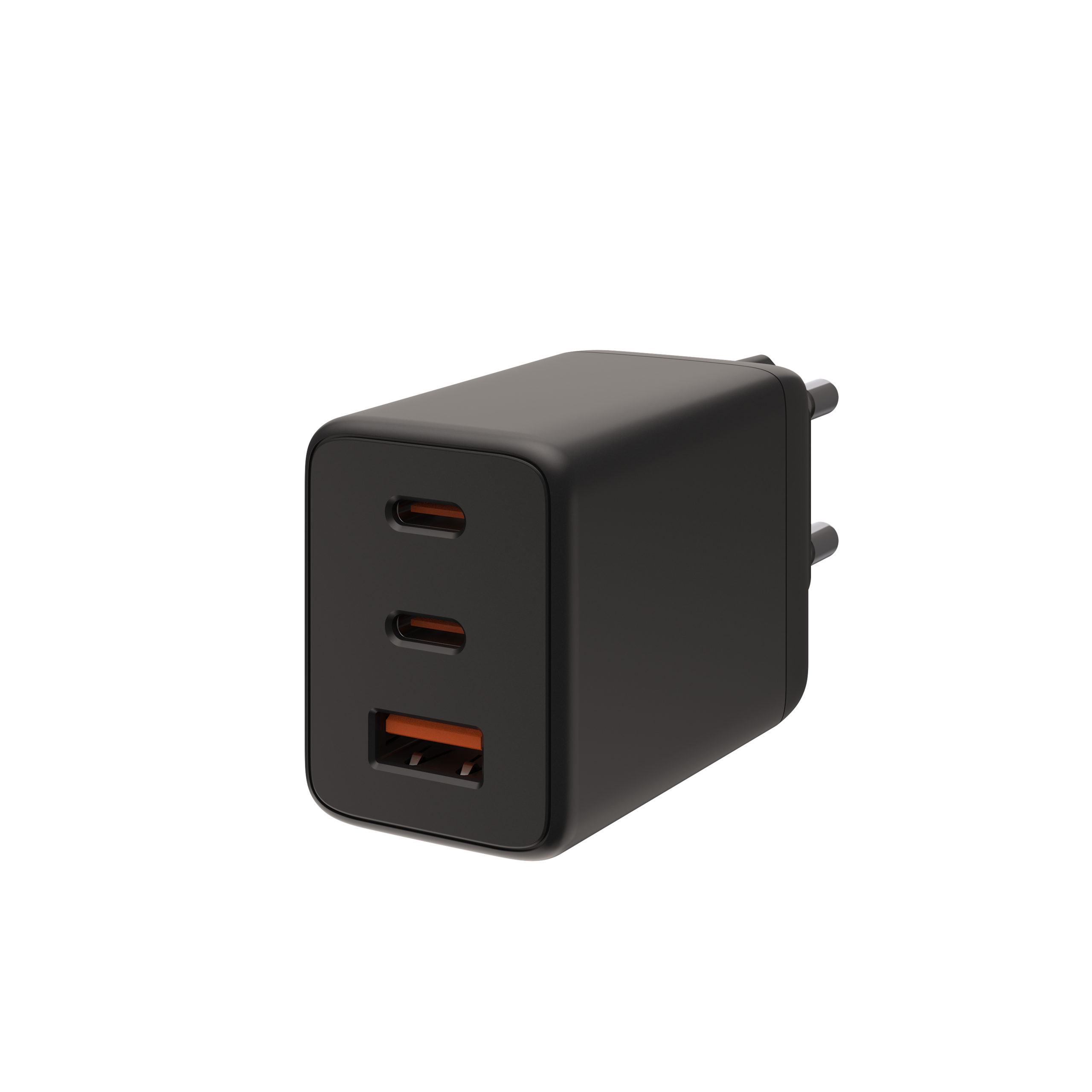UAG SRGE 65W 3-Port GaN Wandladegerät USB-C EU schwarz