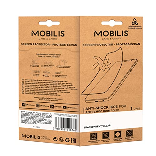 Mobilis Anti-Shock IK06 Displayschutz für EDA5 klar