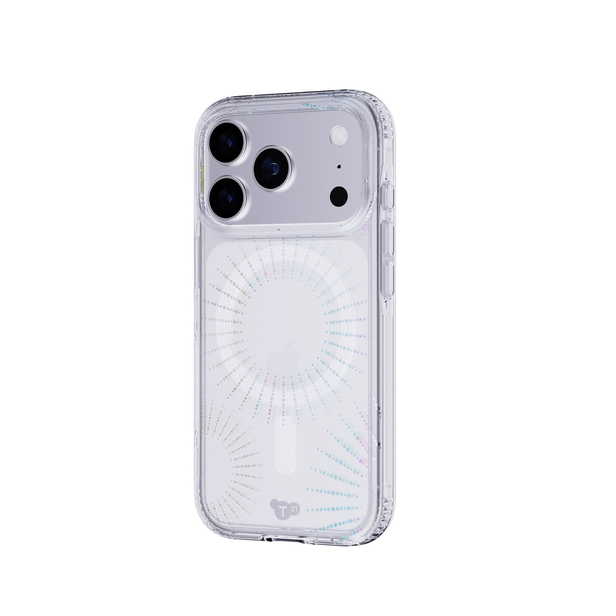 Tech21 EvoSparkle iPhone 17 Pro Hülle Lunar MagSafe Glitzer