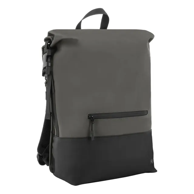 Mobilis Rolltop Laptop-Rucksack 16 Zoll 25L Grau