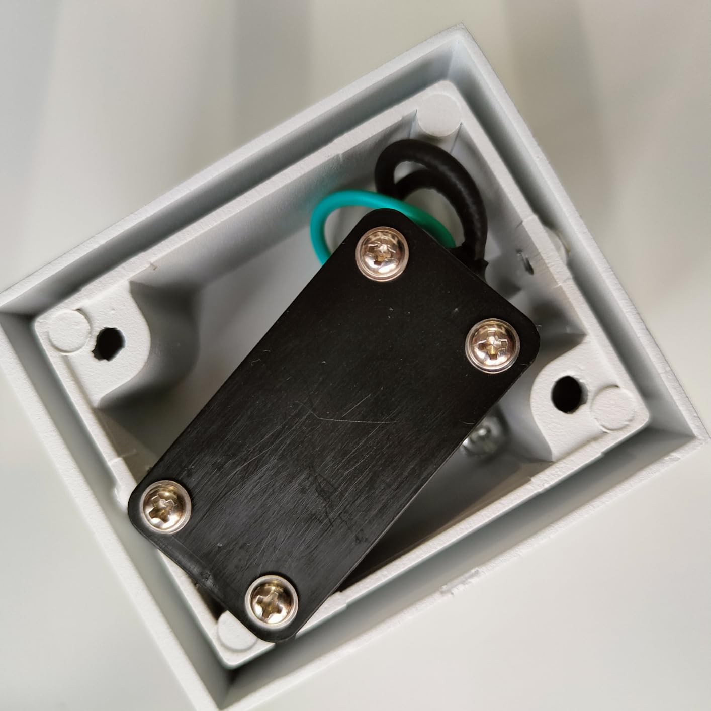 OSRAM SMART+ ENDURA Square Down Wandleuchte weiss GU10 IP44