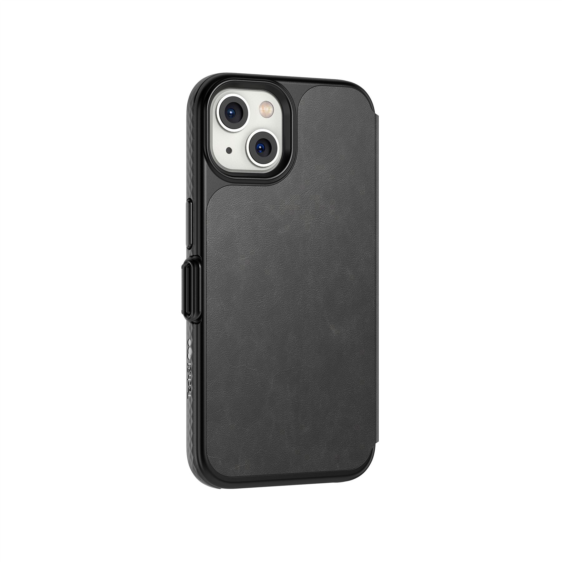 Tech21 Evo Wallet iPhone 13 Hülle Black mit Kartenfach