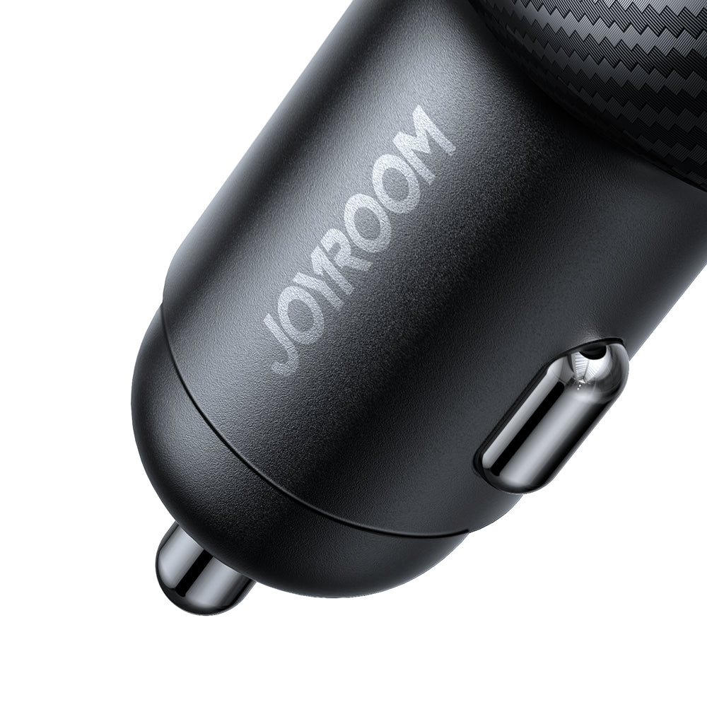 JOYROOM JR-CCD03 Auto Ladegerät 3USB 17W Display Schwarz