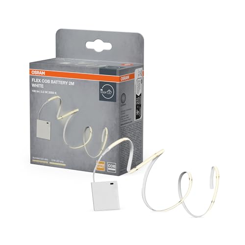 Osram Flex COB Strip LED Streifen 2m Batterie warmweiss