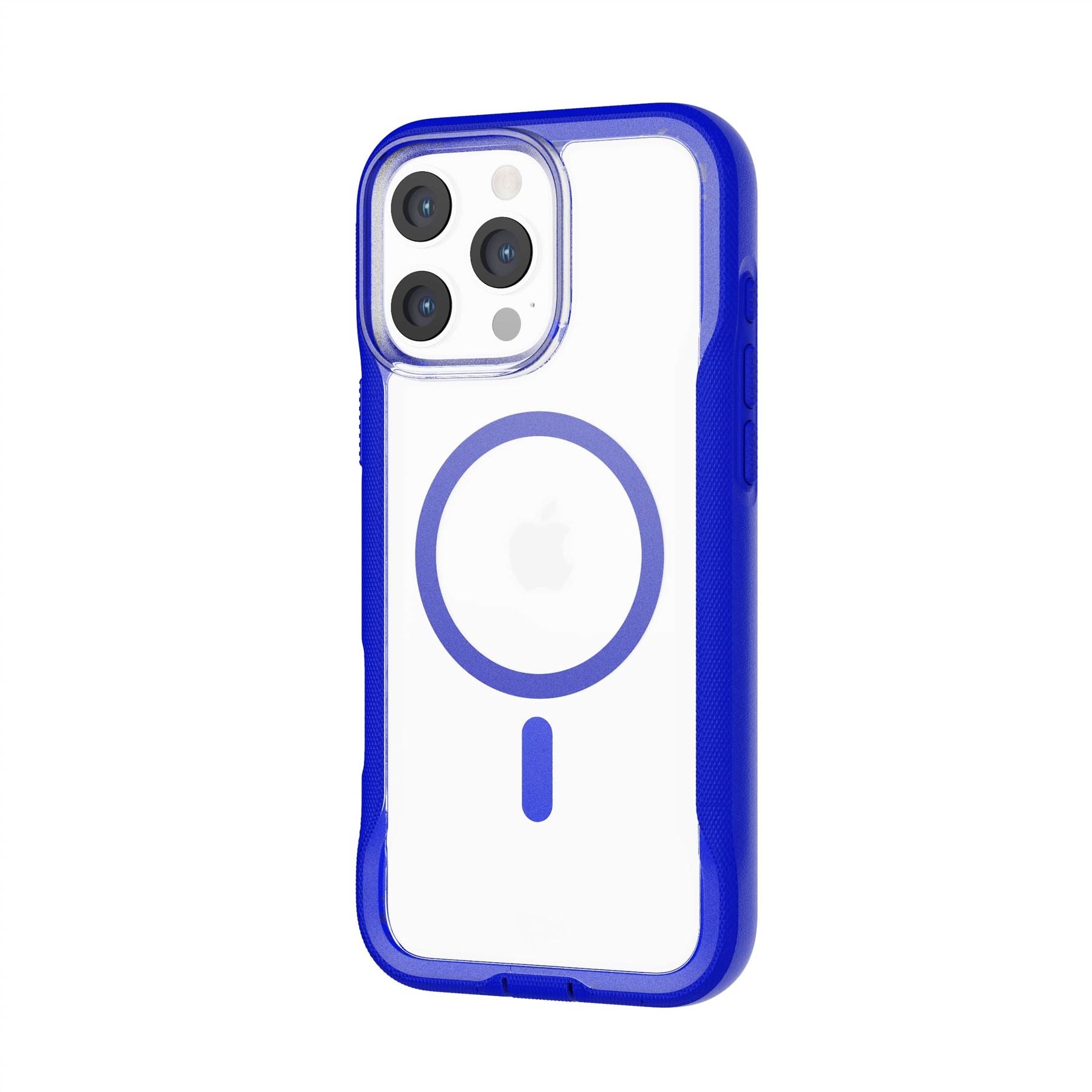 Tech21 EvoPro iPhone 16 Pro Max Handyhülle Clear Blue MagSafe