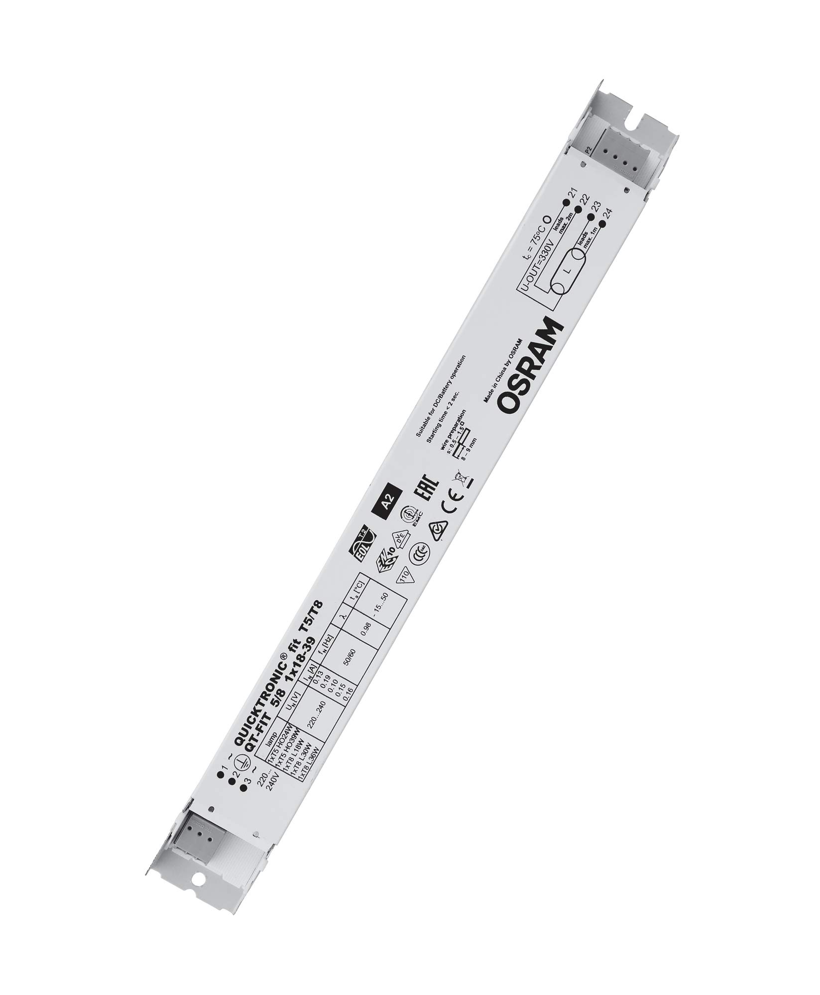 OSRAM POWERTRONIC QUICKTRONIC FIT 5/8 EVG 42W Vorschaltgerät