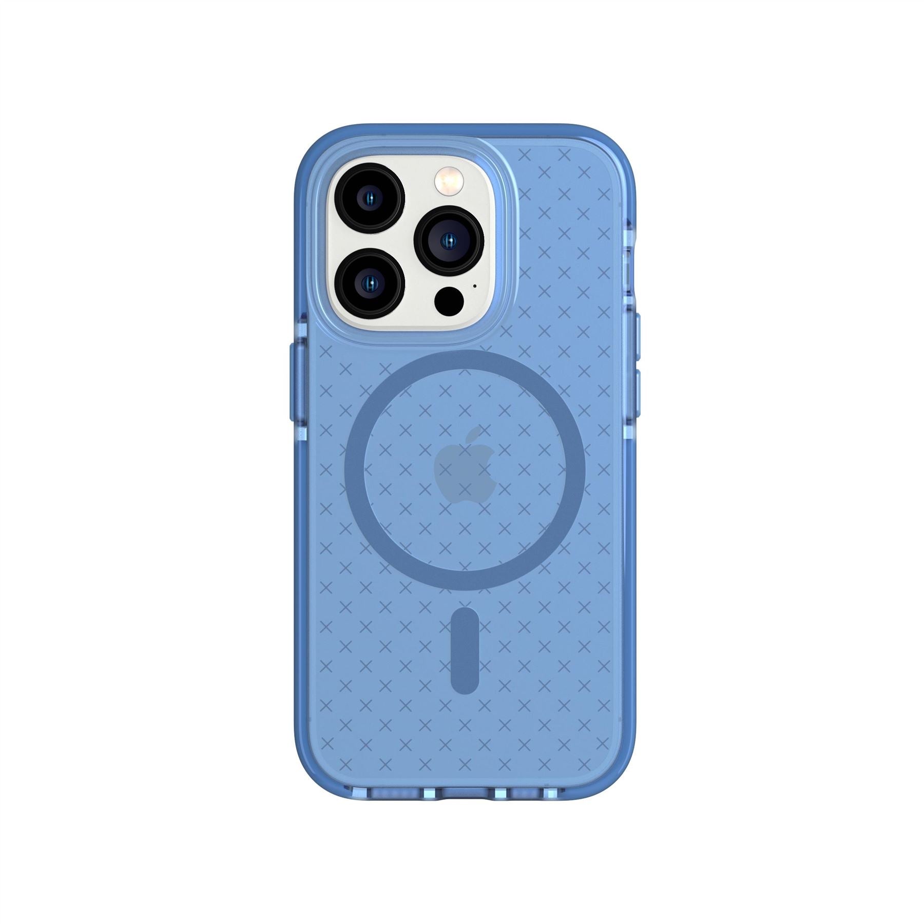 Tech21 EvoCheck iPhone 14 Pro Hülle MagSafe tranquil blue