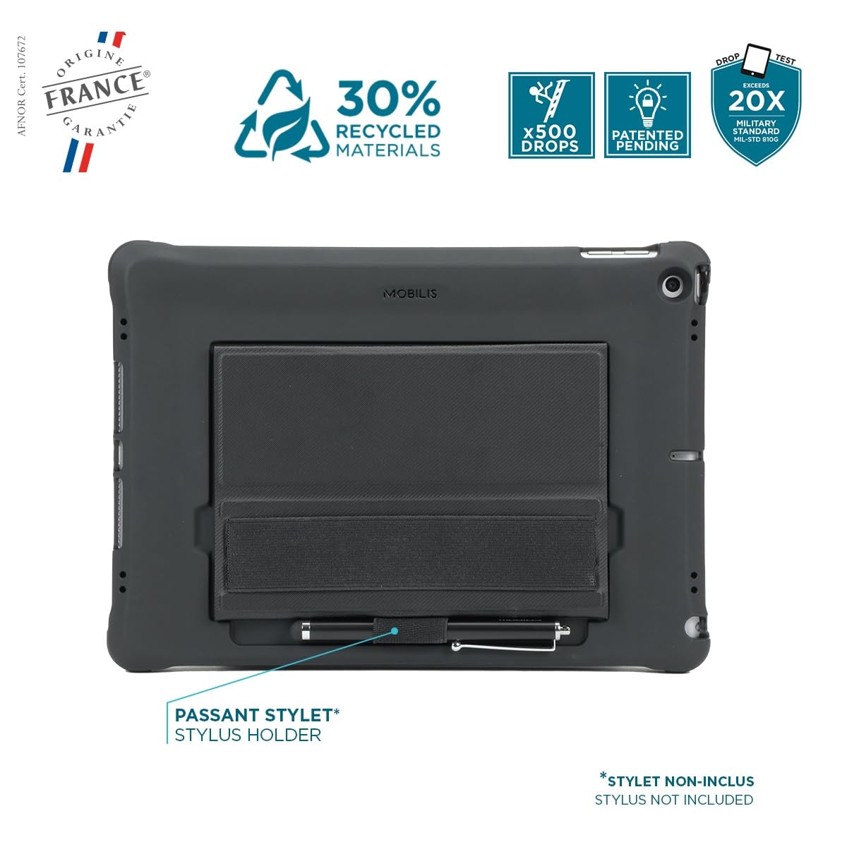 Mobilis PROTECH Pack iPad 10.9 10 Gen Hülle Ständer