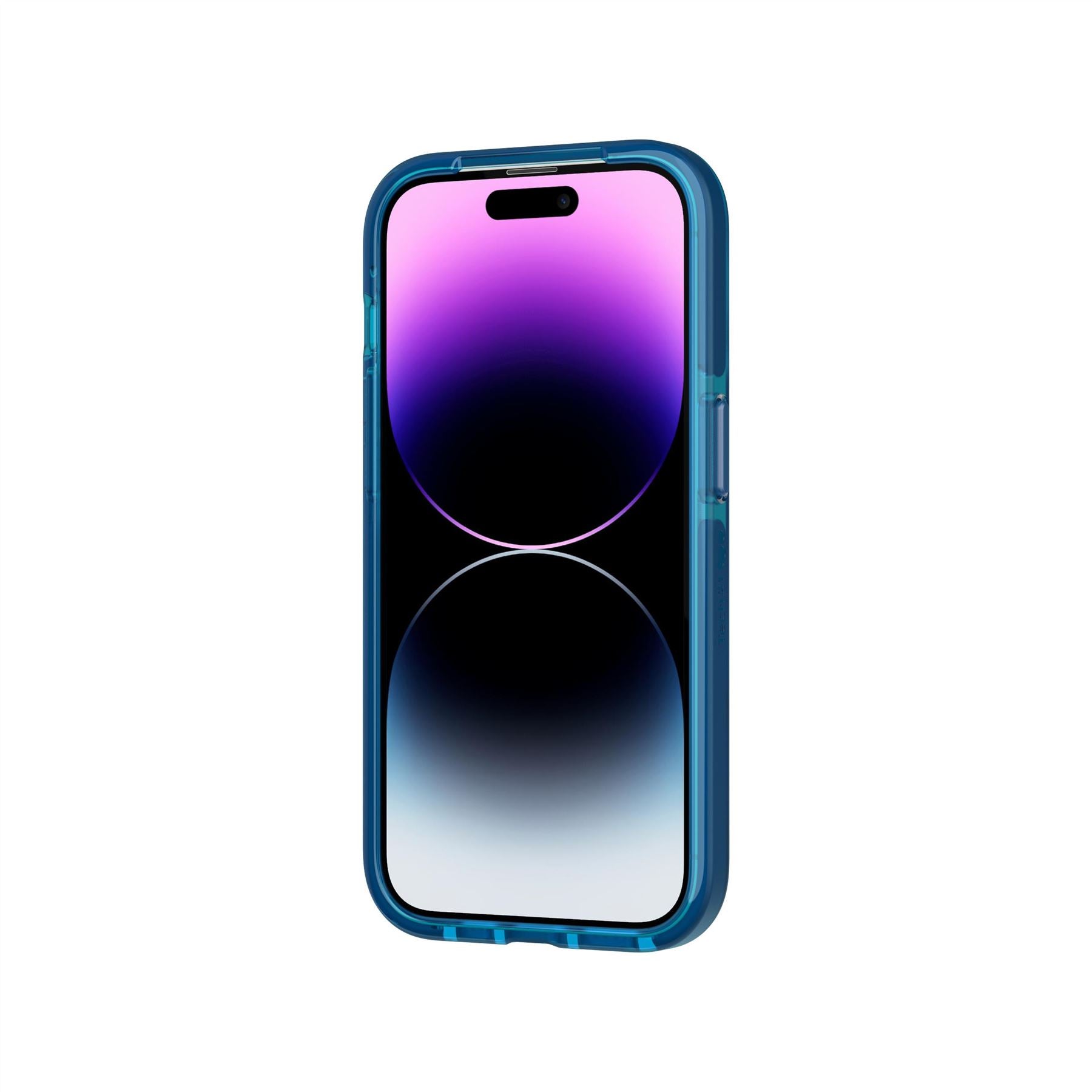 Tech21 EvoCheck iPhone 14 Pro Hülle Classic Blue MagSafe