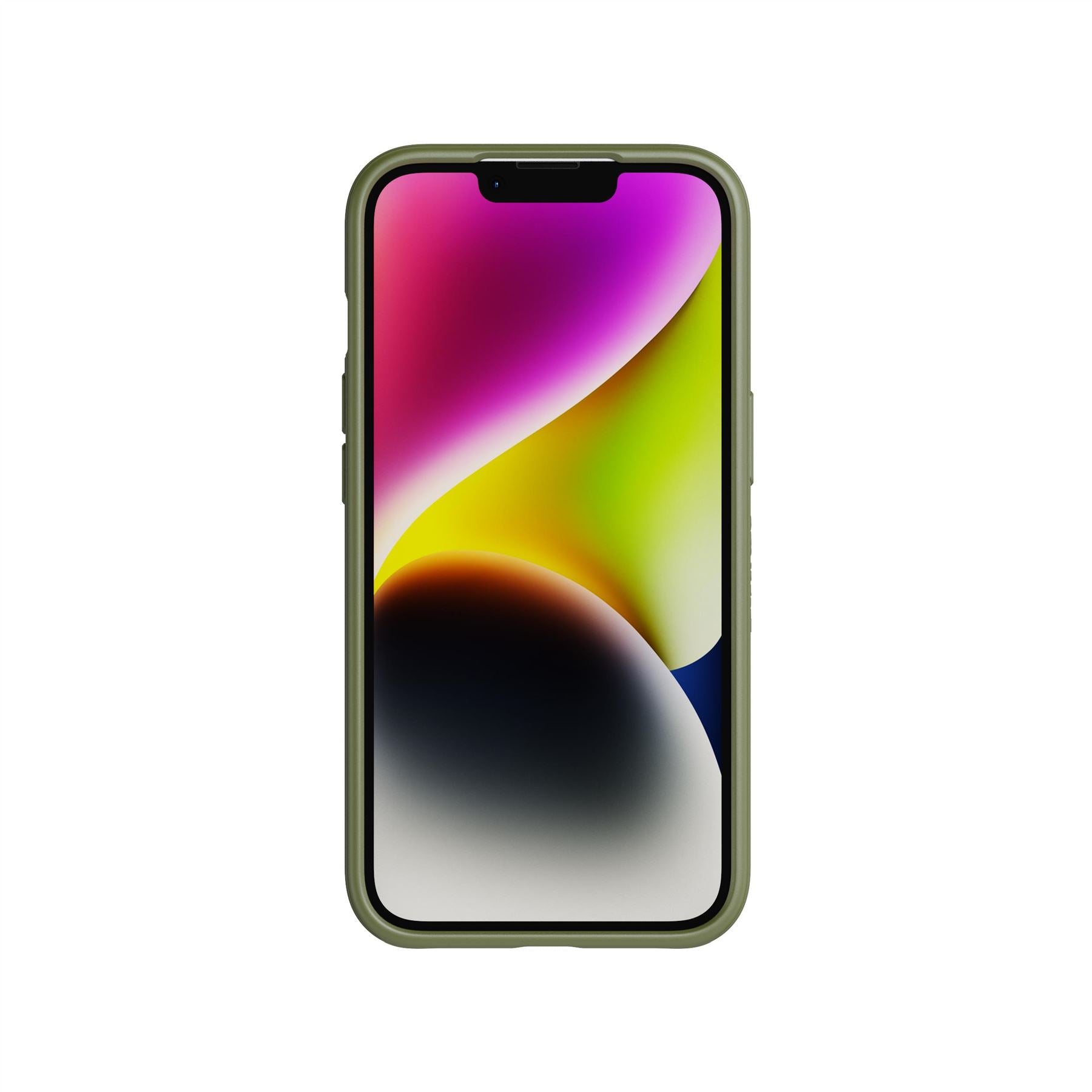 Tech21 Recovrd MagSafe iPhone Hülle Khaki Stoßschutz