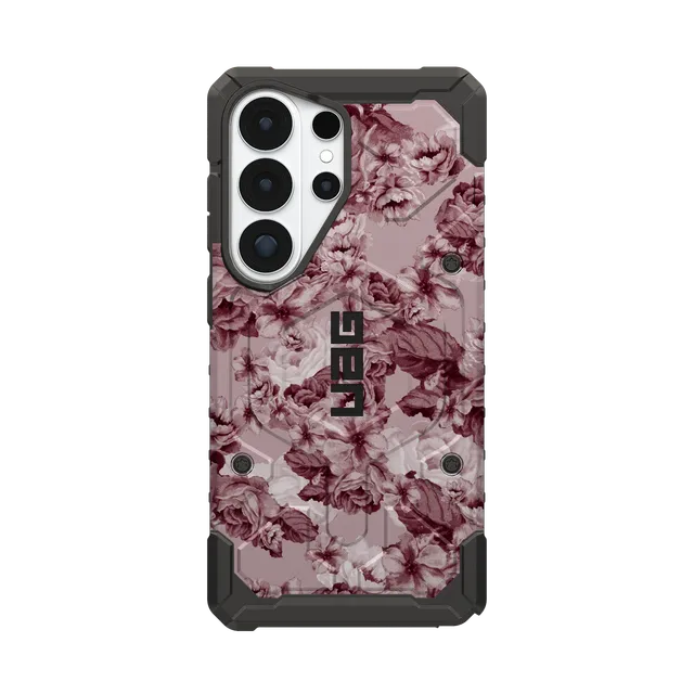 UAG Pathfinder Handyhülle Galaxy S26 Ultra Floral Merlot