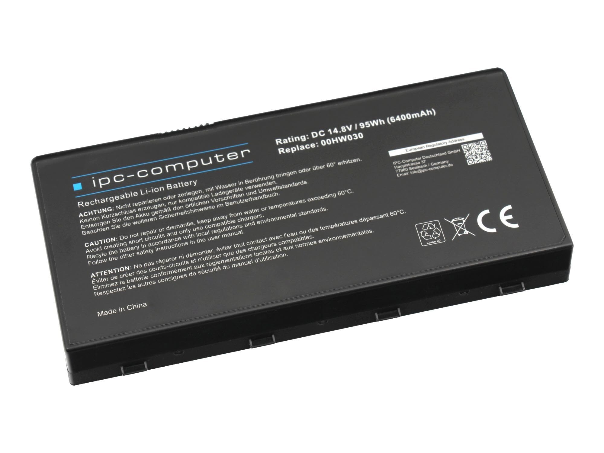 IPC-Computer SB10F46468 Akku 95Wh für ThinkPad P70