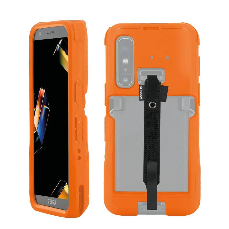Mobilis PROTECH Schutzhülle Zebra TC501 Neonorange