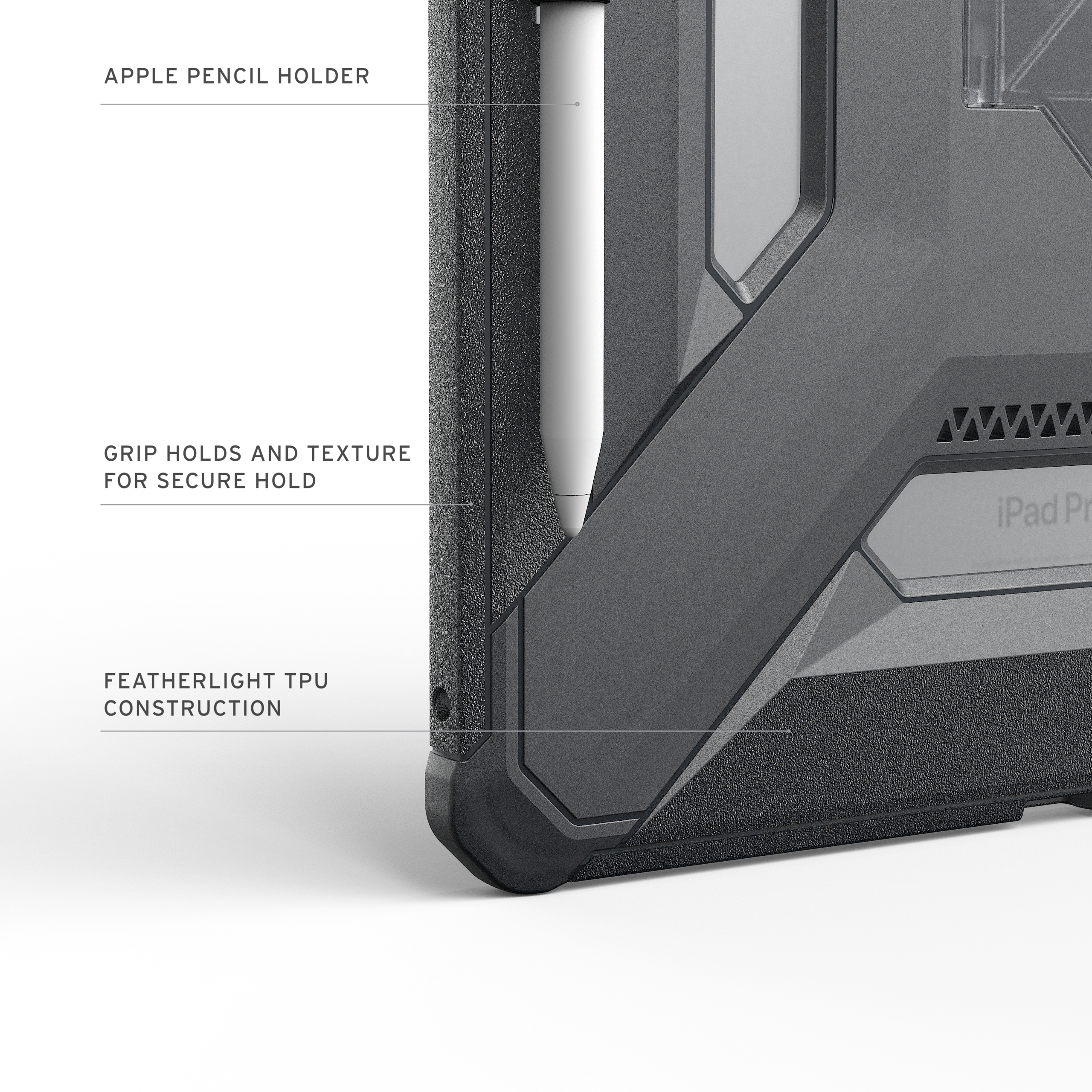 UAG Scout Plus Tablet Hülle iPad Pro 13 M4 2024 mit Ständer
