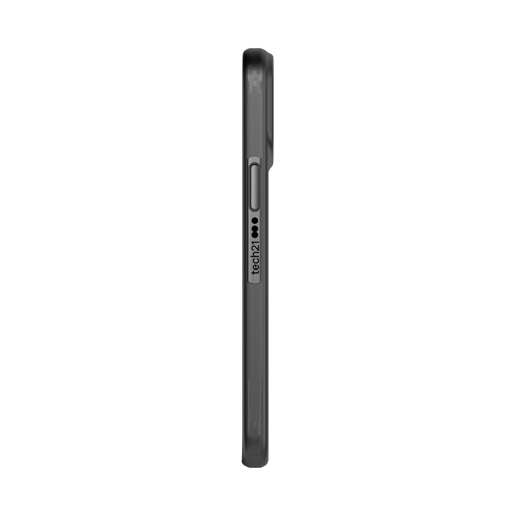 Tech21 Evo Slim iPhone 12 Pro Max Hülle Charcoal Black 2,4m Schutz