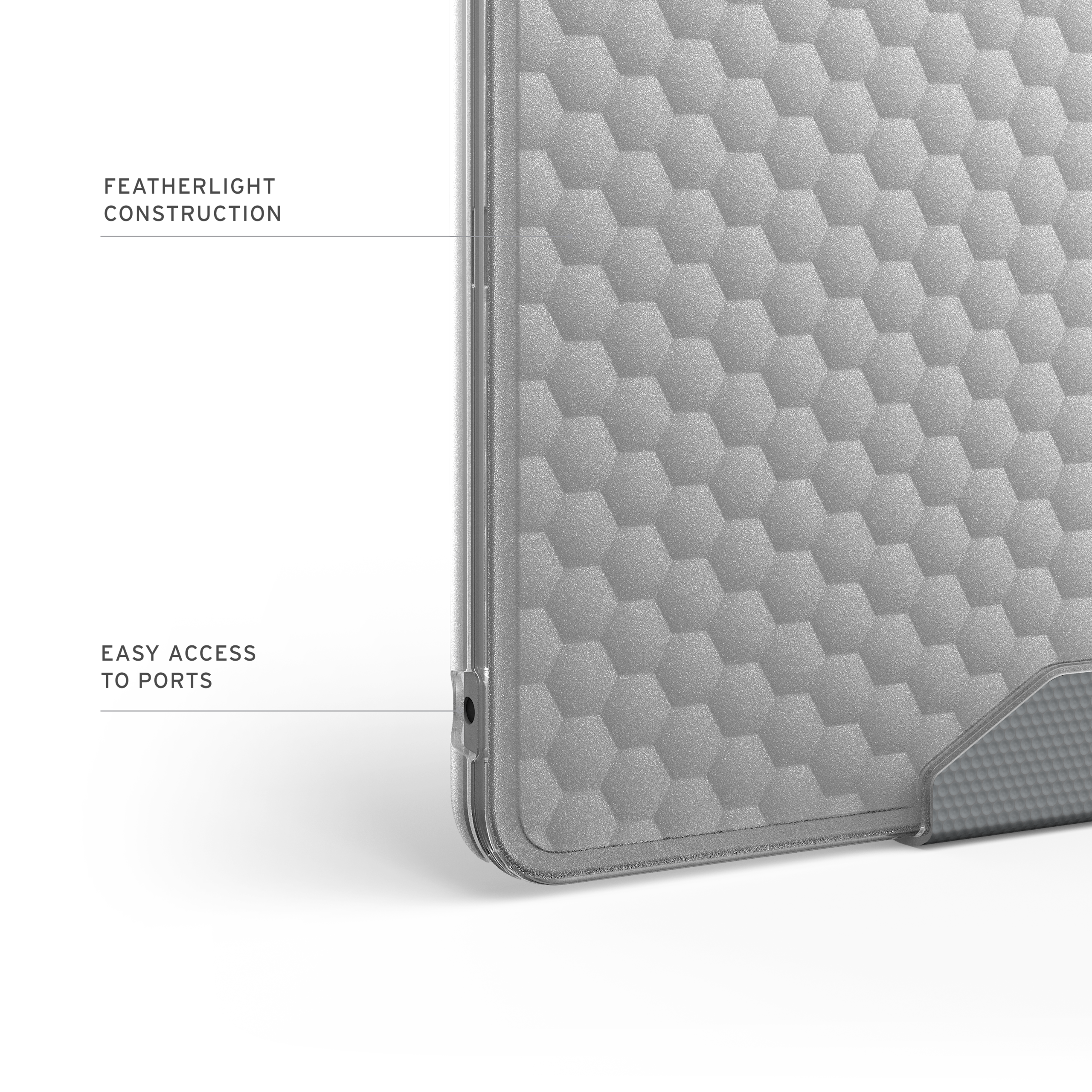 UAG Essential Armor MacBook Air 13" Hülle Clear M2-M5