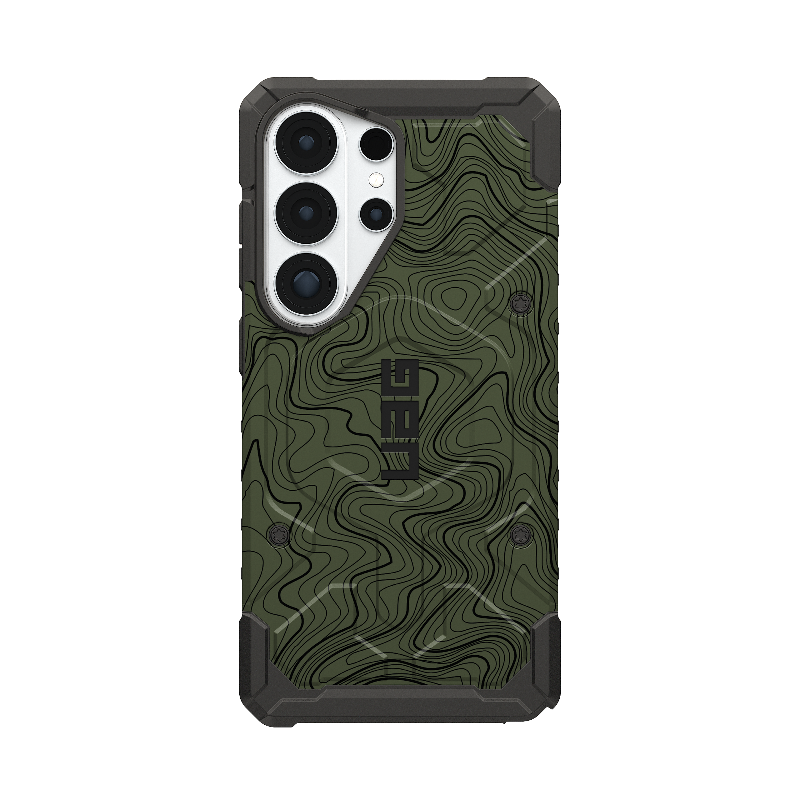 UAG Pathfinder Galaxy S26 Ultra Handyhülle OD Green Topography 2